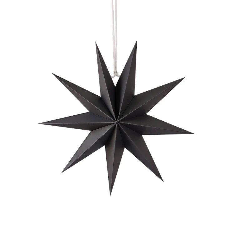 45, 60cm handmade paper 3D hanging stars Christmas party home shop room lifestyle photo