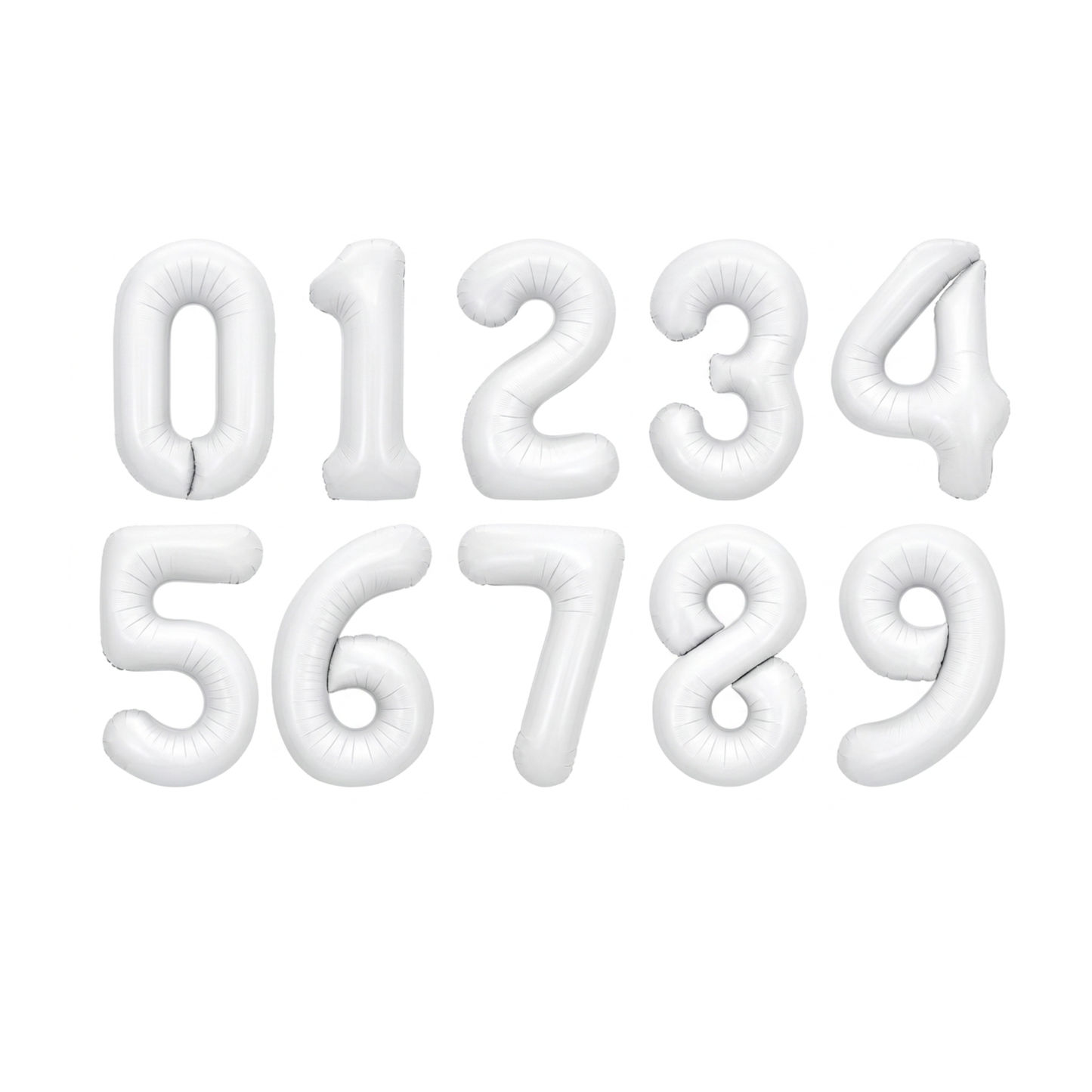 Personalised White Number Balloon Display with Hello Kitty – DIY Balloon Centrepiece Kit