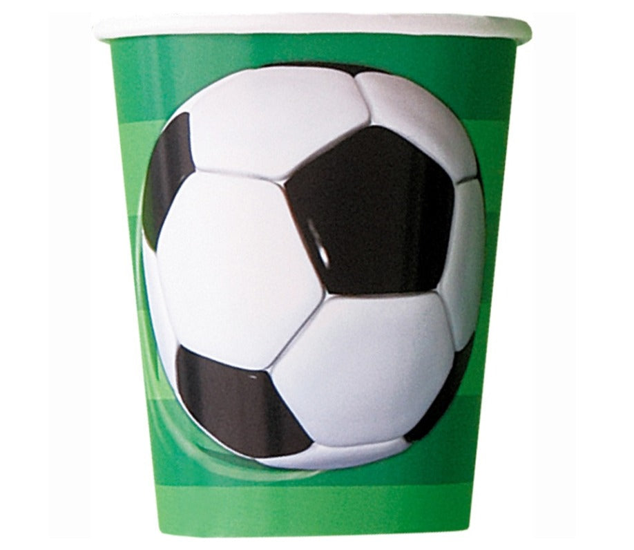 Football Birthday Party Paper Plate paper cups party bags set - TheLittleStuff