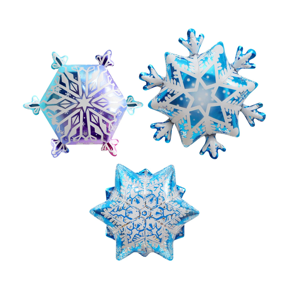 Frozen Theme Snow flakes Balloon Bundle product photo 4