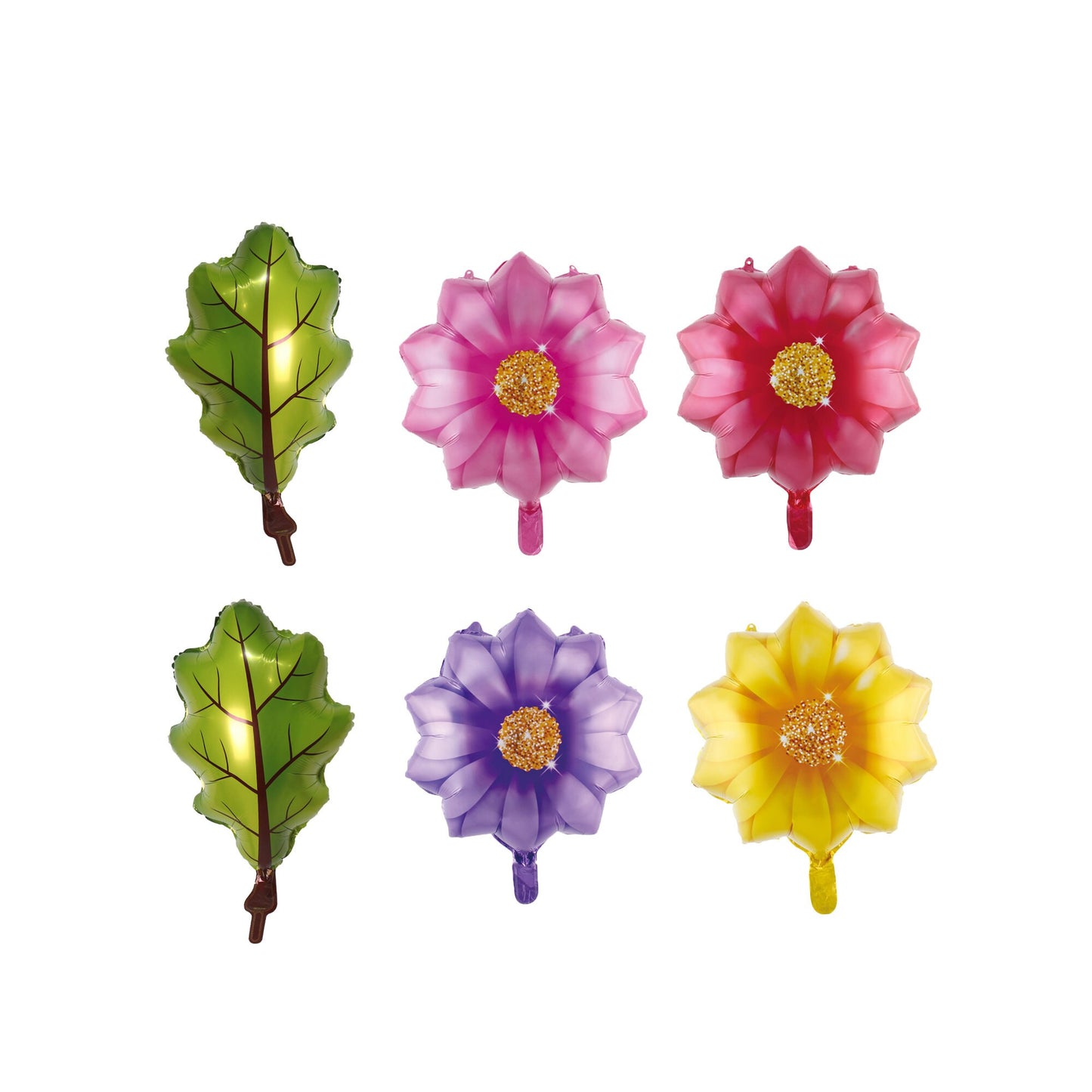 Spring Easter butterfly flowers and leaves foil helium balloon children adults birthday party decoration