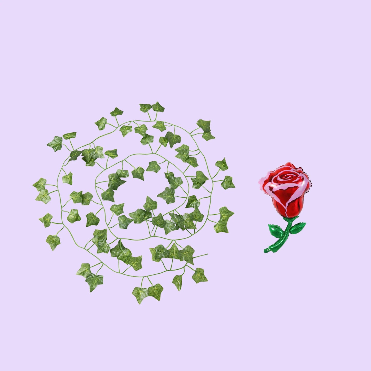 Princesses Belle characters standing balloon sculpture bouquet