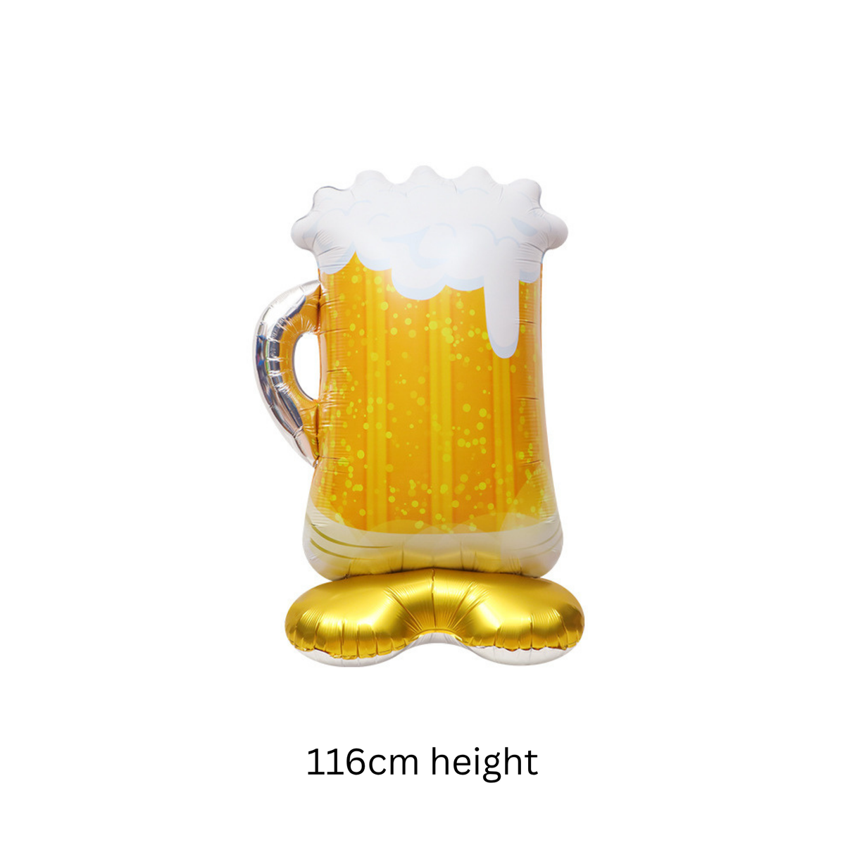 Large beer bottle free standing air inflation foil balloon product photo 2