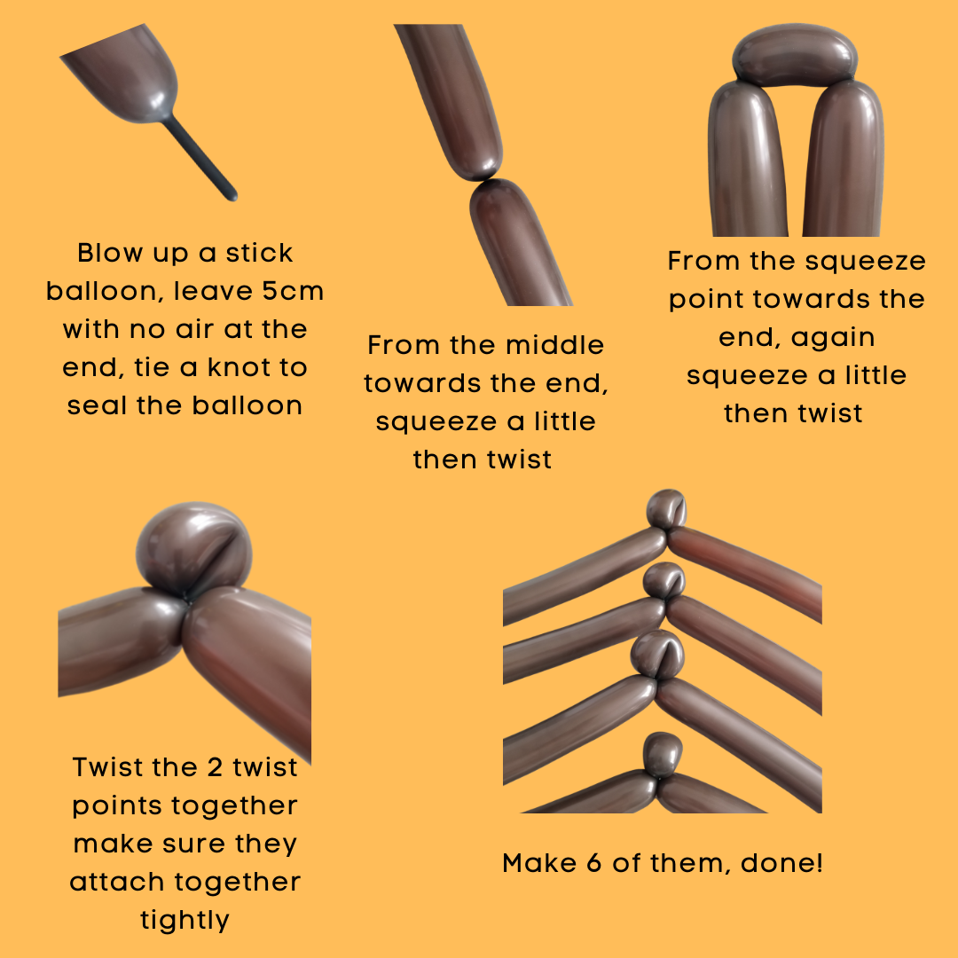 Halloween fun DIY big spider balloon - TheLittleStuff