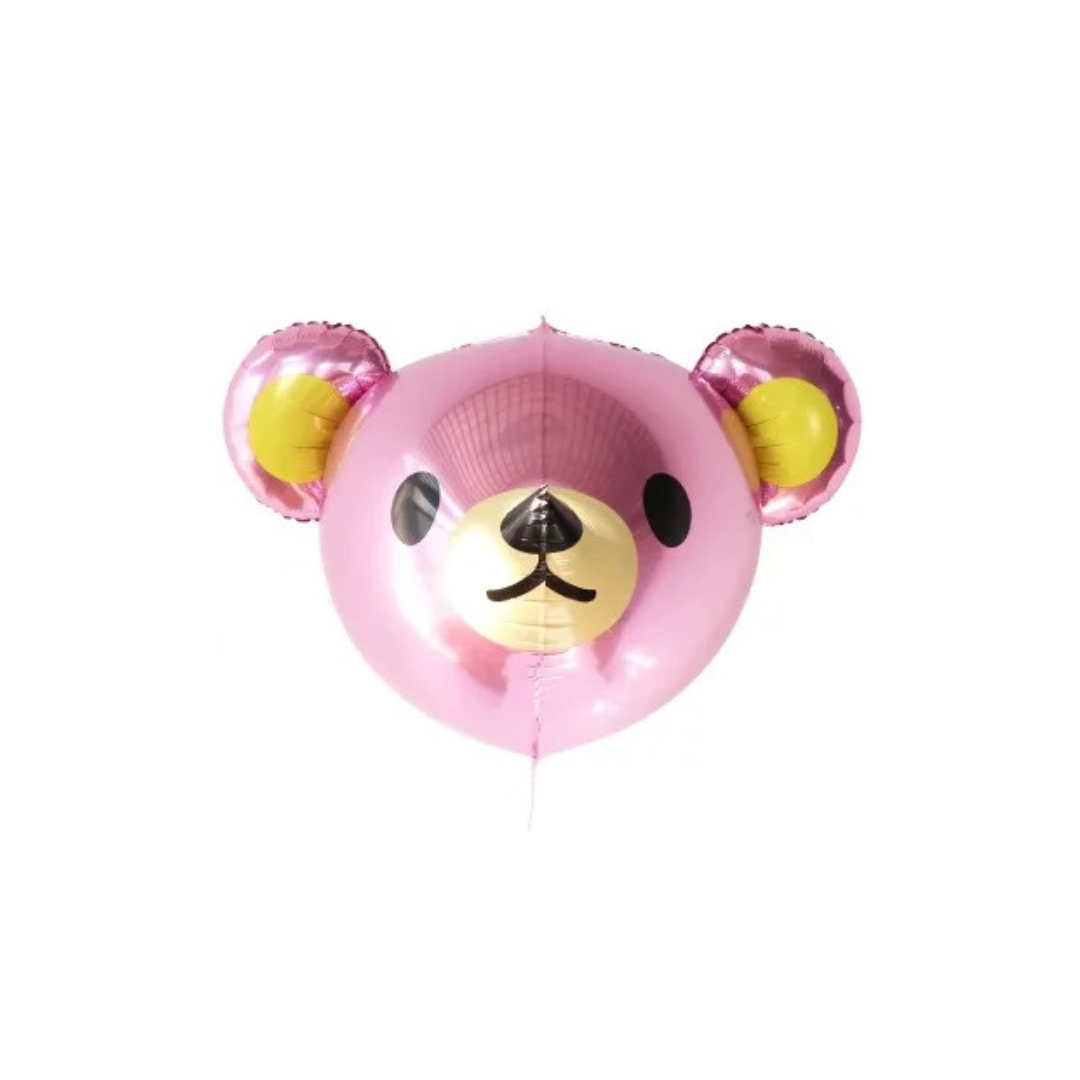 3D Pink Teddy Bear Foil Balloon - TheLittleStuff