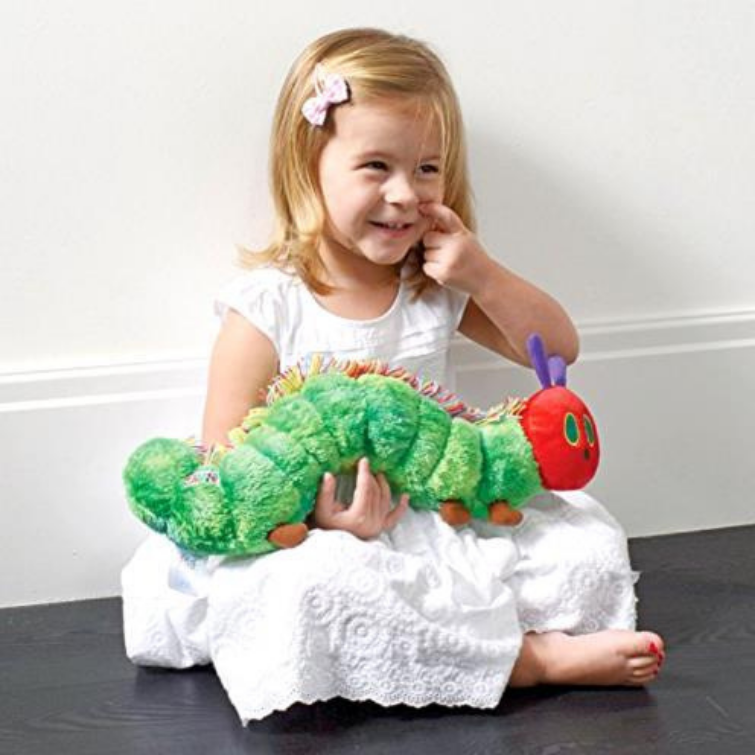 The Very Hungry Caterpillar style plush toy - TheLittleStuff