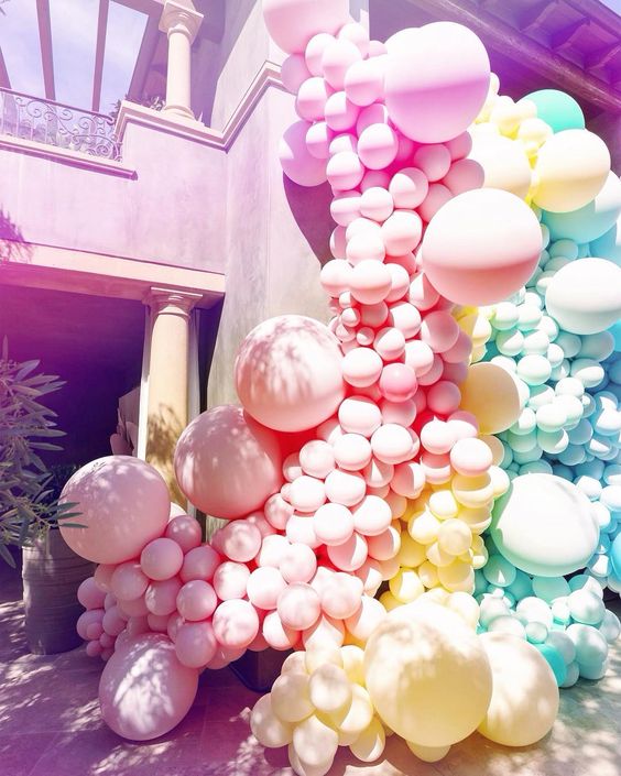 5, 12, 18, 36 inch Full Sizes Pastel Balloon product photo 12