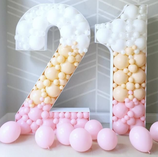 5, 12, 18, 36 inch Full Sizes Pastel Balloon product photo 7