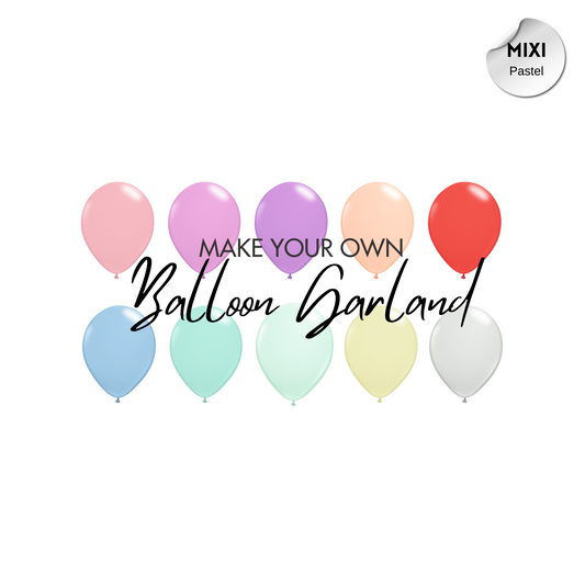 1-20-50-pack 5inch 12inch Pastel Latex Balloon product photo