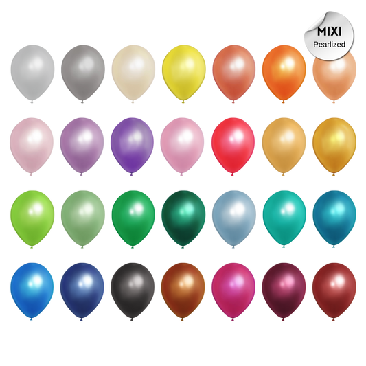 1-20-50-pack 12inch Pearlised Latex Balloon product photo