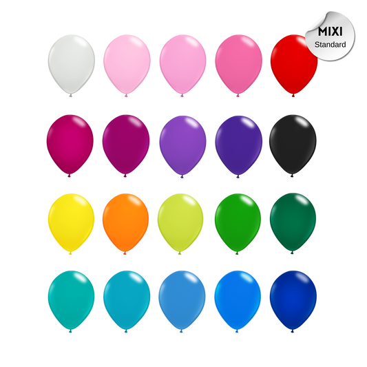 1-20-50-pack 12inch Standard Colour Latex Balloon product photo