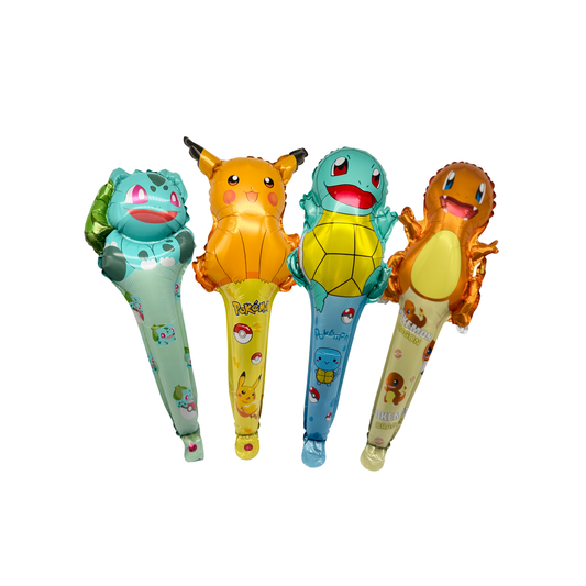 20-pack Pokemon inspired balloons with handles product photo