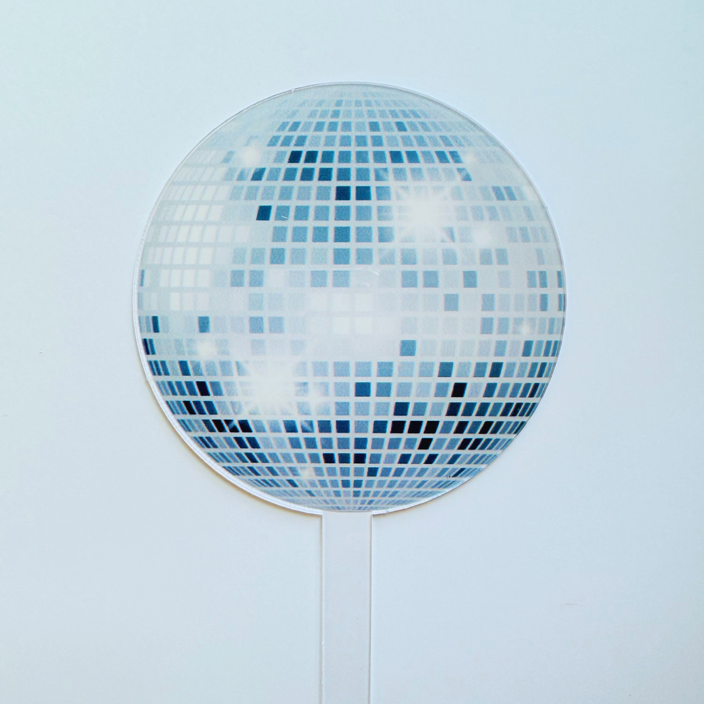 Personalised disco roller skates Cake Topper birthday decor