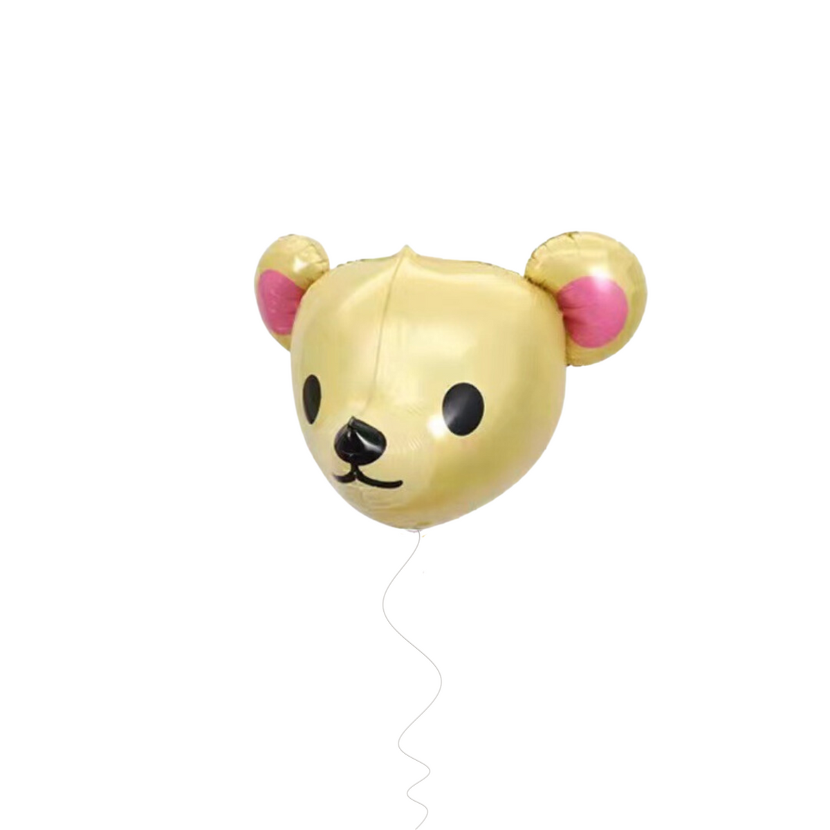 3D Gold Teddy Bear Foil Balloon product photo