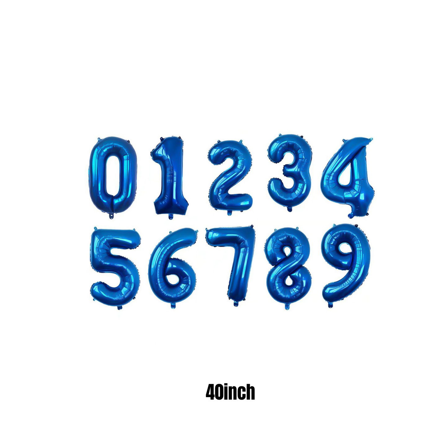 Personalised DIY green blue sports football balloon sculpture stack stand