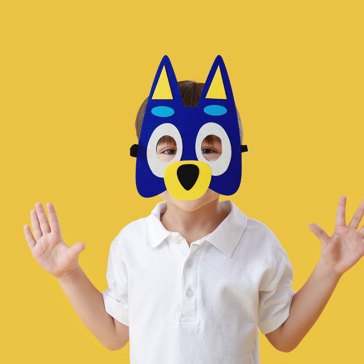 2pcs Bluey style kids children face mask party activity product photo 2