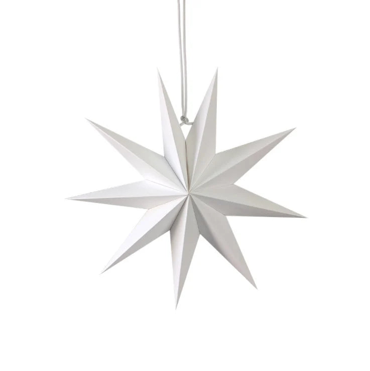 45, 60cm handmade paper 3D hanging stars Christmas party home shop room lifestyle photo