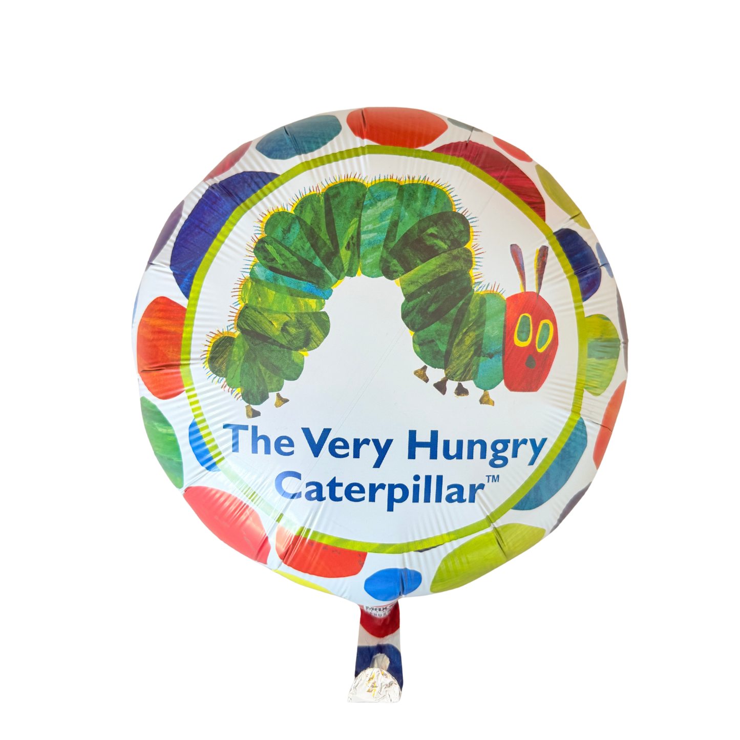 Personalised The Very Hungry Caterpillar balloon bouquet stand 1st 2nd birthday display
