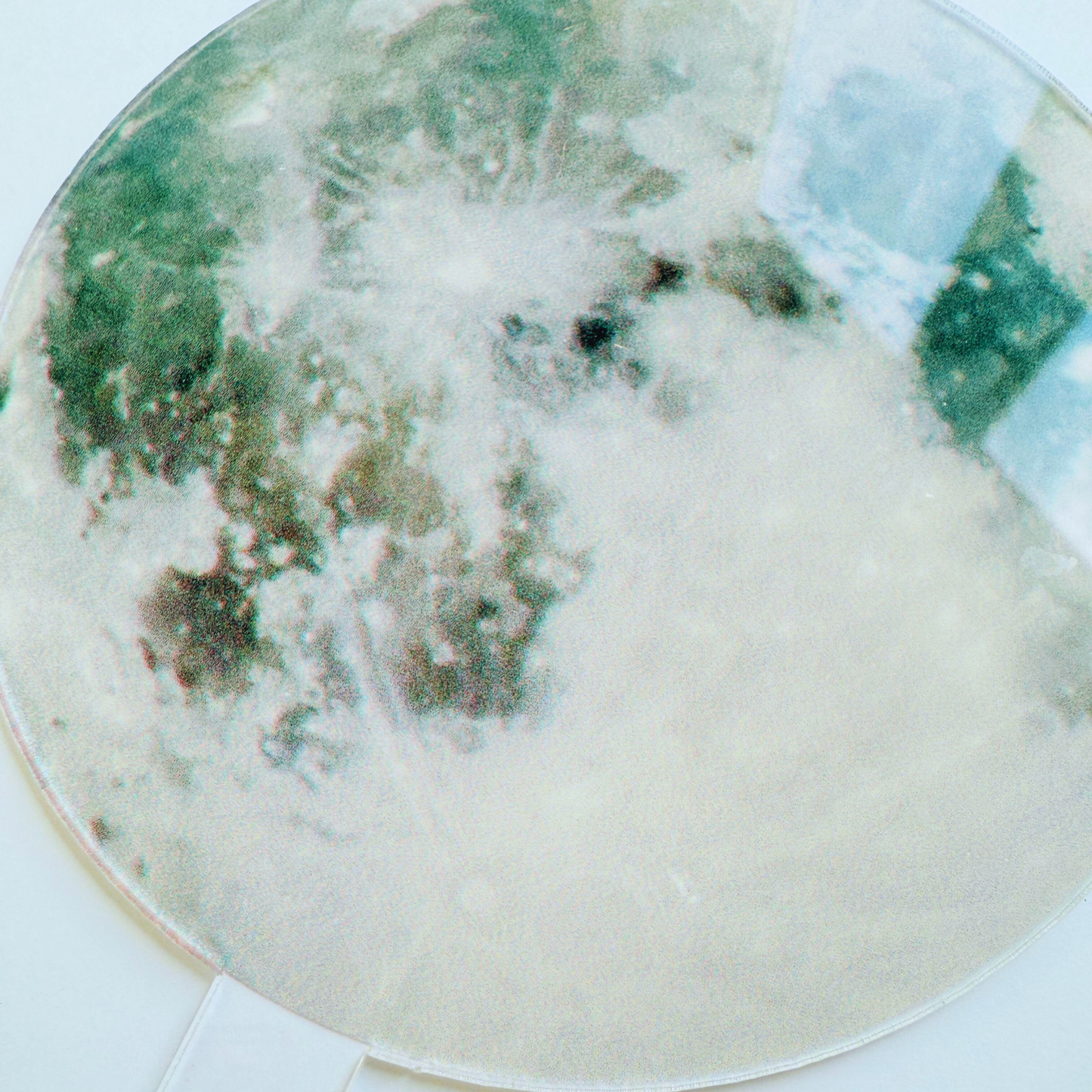 Personalised moon space rocket Cake Topper birthday decor 10cm