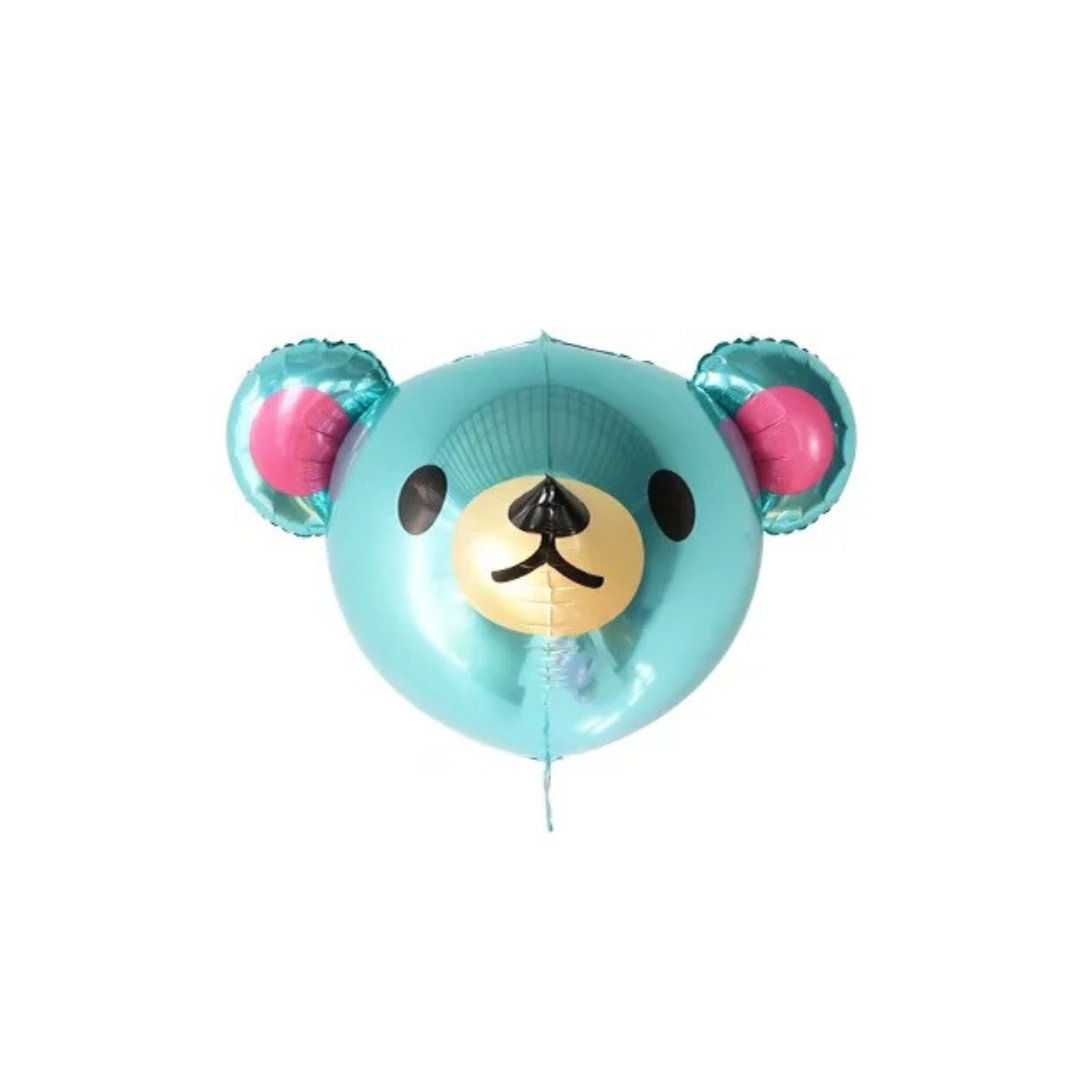 3D Blue Teddy Bear Foil Balloon product photo 2