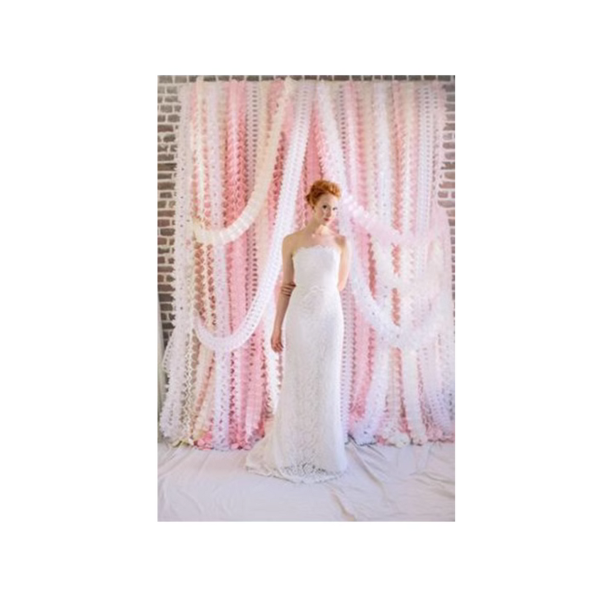 3m honeycomb paper flower garland product photo 5