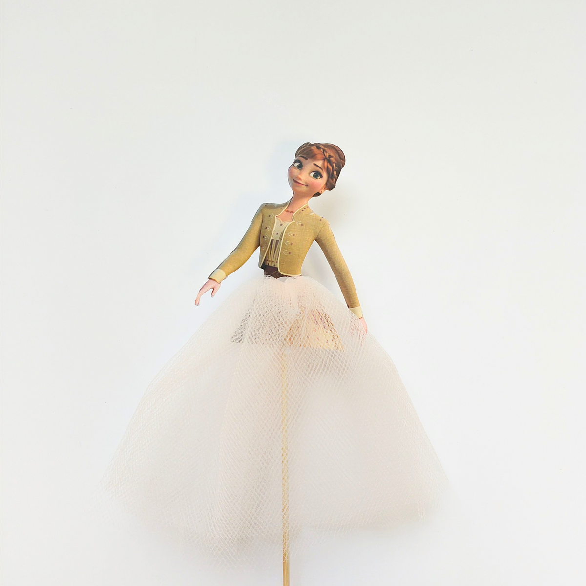3pcs handmade frozen character cake topper set product photo 4