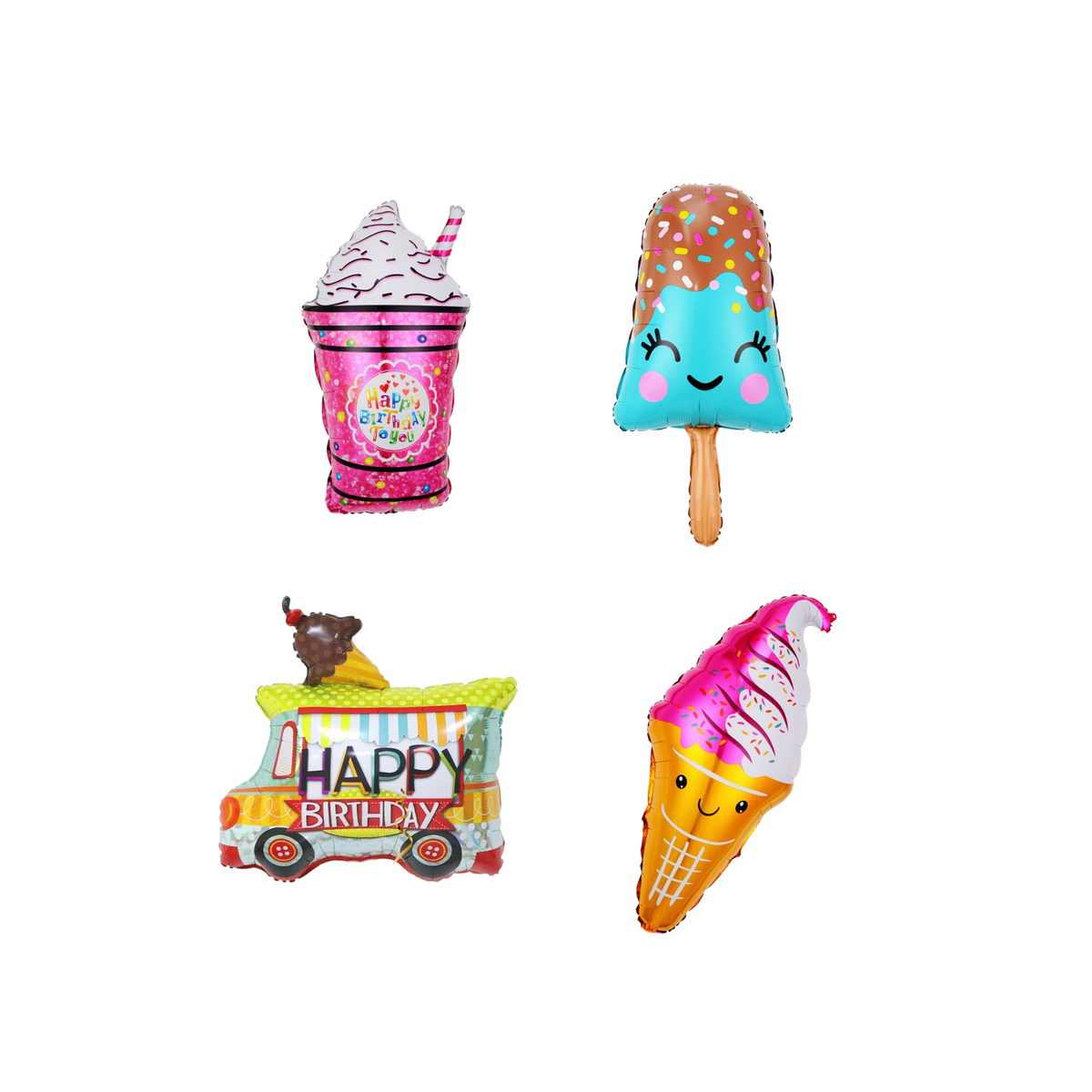 40inch Ice cream lolly donut sweets chocolate rainbow sprinkles helium product photo 3