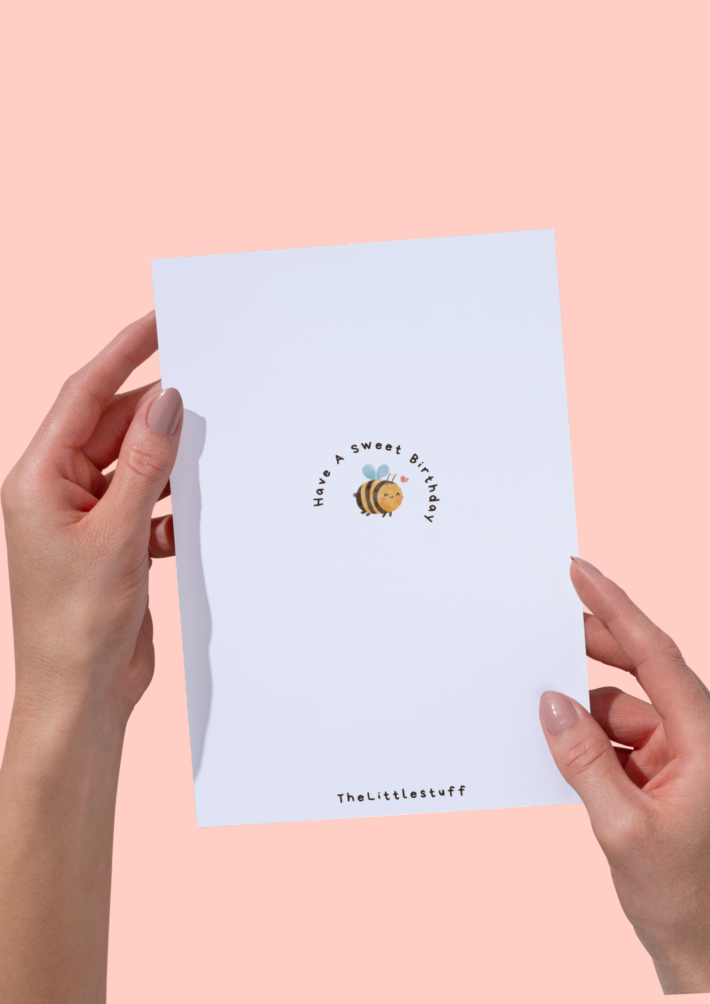 Personalised bee happy birthday greeting cards - TheLittleStuff