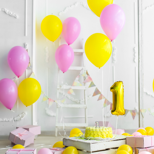 42" inch foil number balloons in 3 colours product photo 2