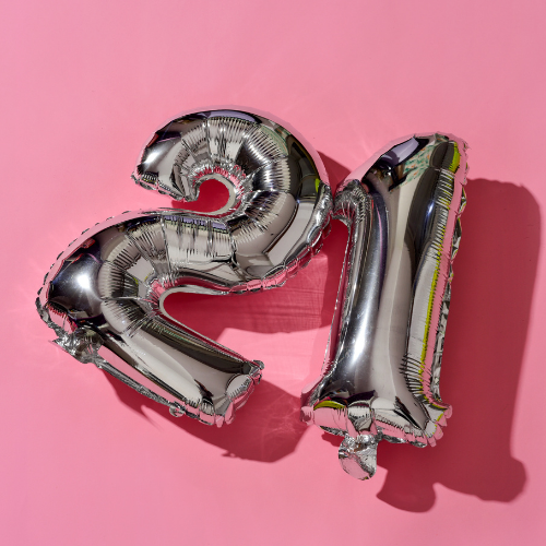 42" inch foil number balloons in 3 colours product photo 5