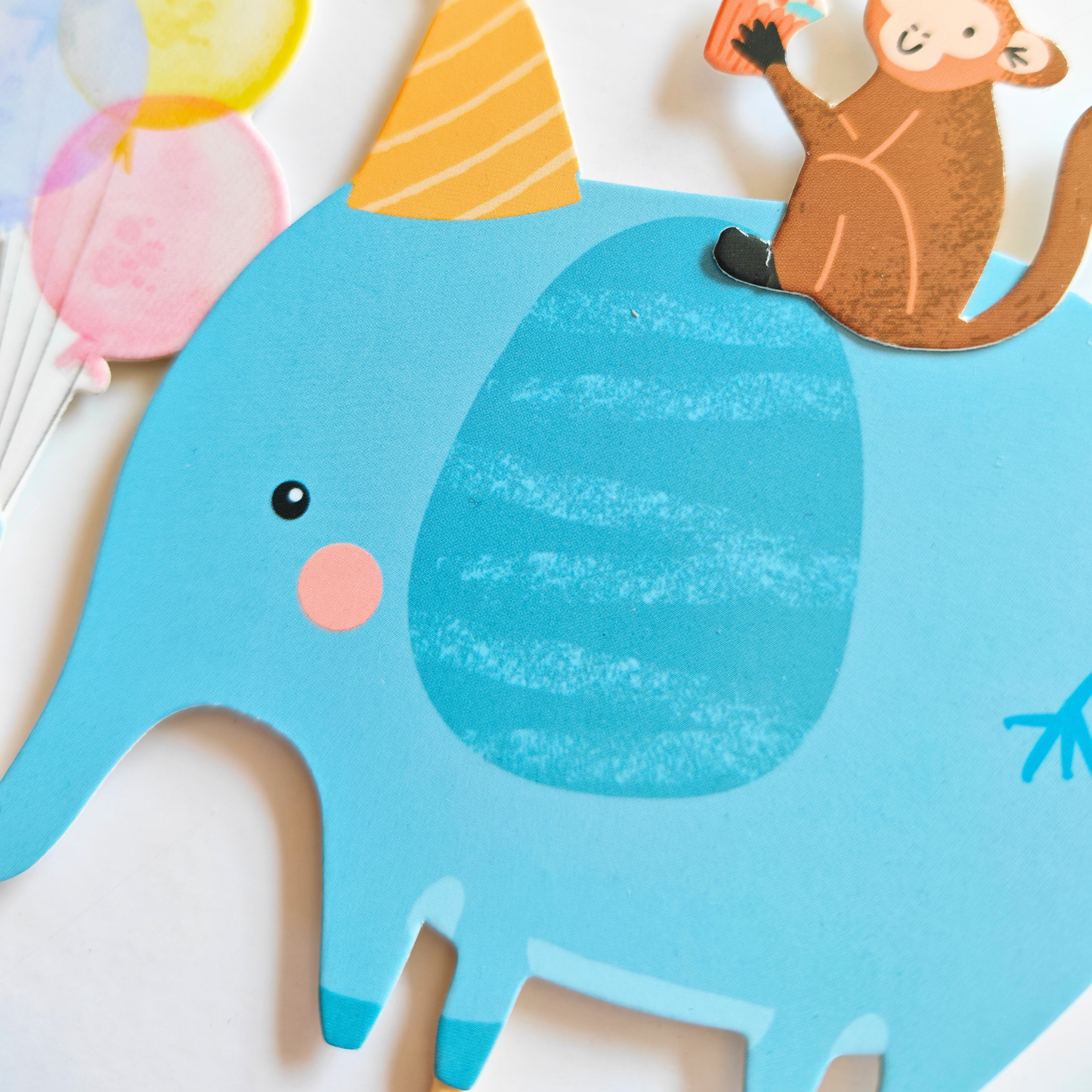 Hand made Animal Parade Cake Topper Set – Jungle Safari Birthday Decorations – Cute Animal Party Supplies for Kids' Cakes - TheLittleStuff