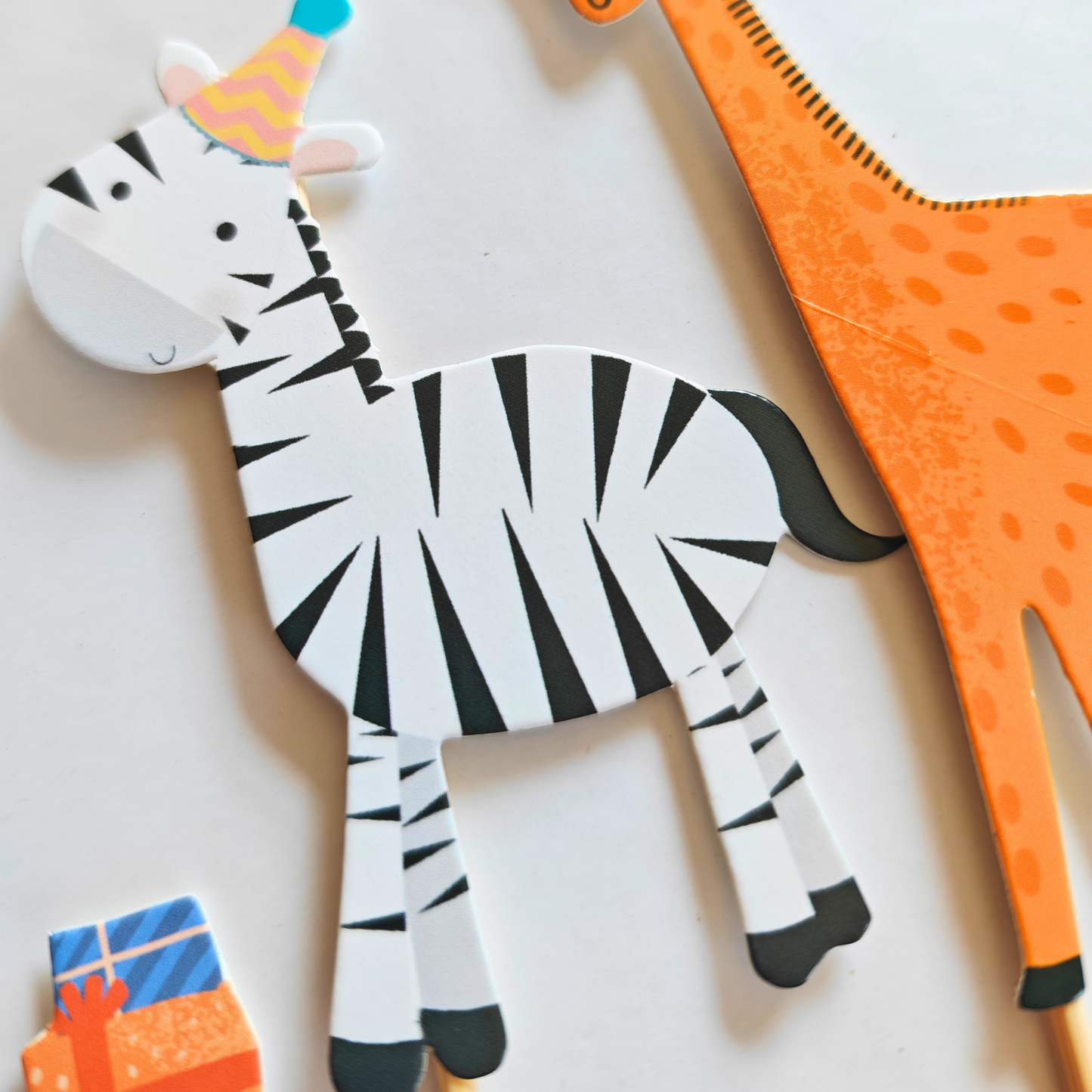 Hand made Animal Parade Cake Topper Set – Jungle Safari Birthday Decorations – Cute Animal Party Supplies for Kids' Cakes - TheLittleStuff