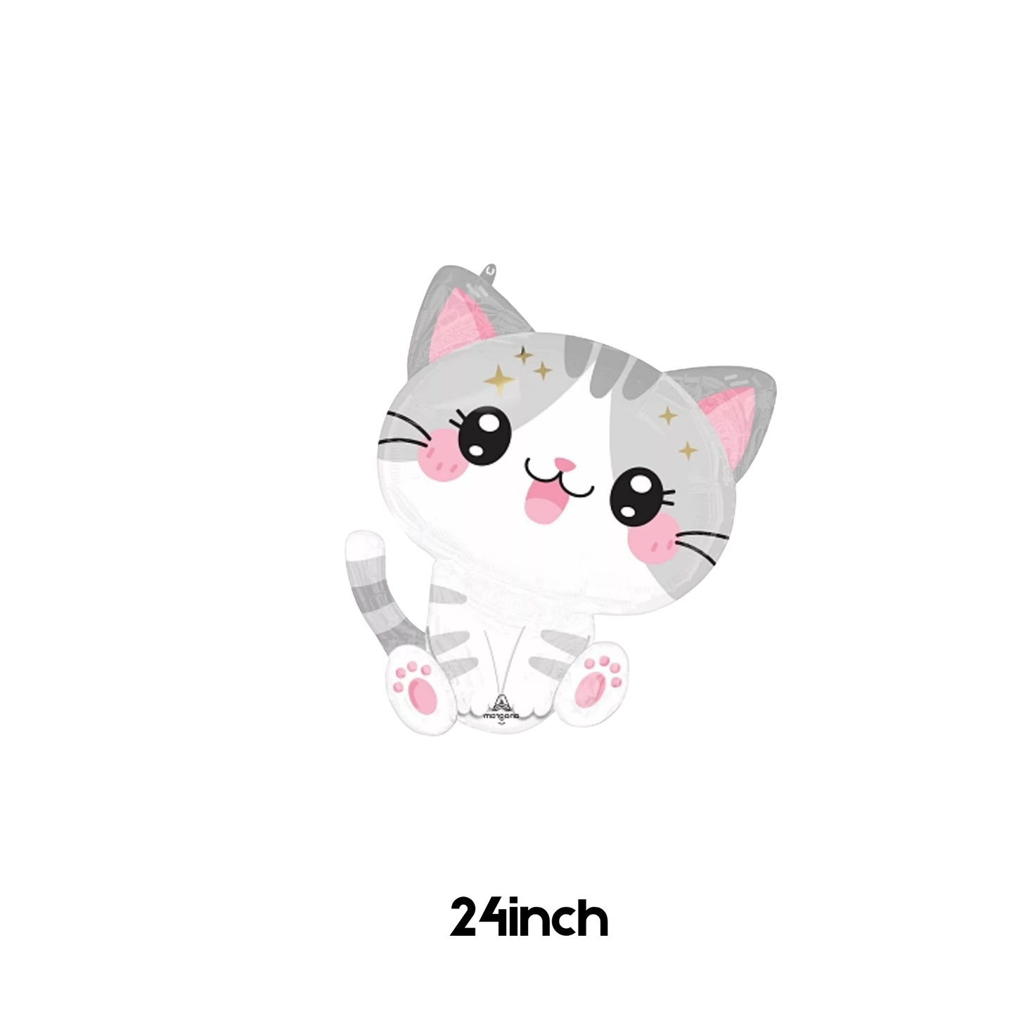 Personalised DIY cute kitty cat balloon sculpture stack