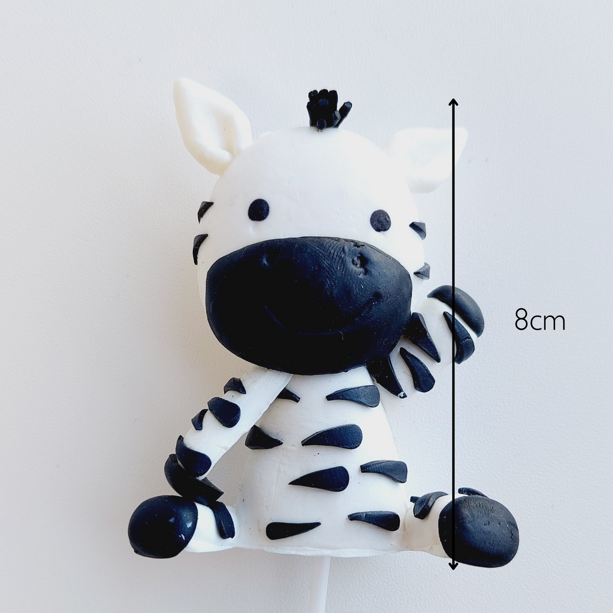 6PCs animal leaf safari jungle zoo Birthday Cake Topper Set product photo 3