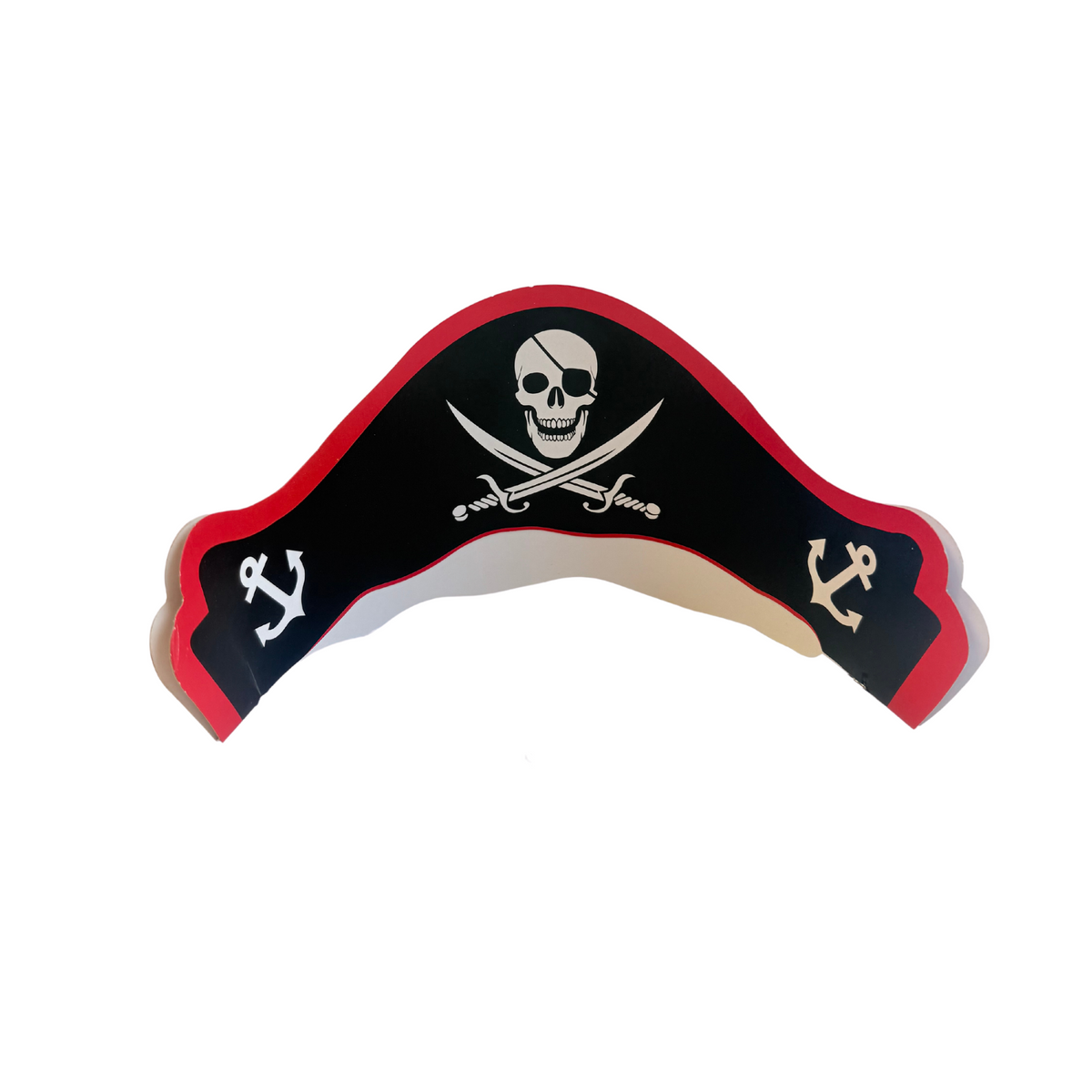 8-pack Pirate themed party adjustable hats product photo 3