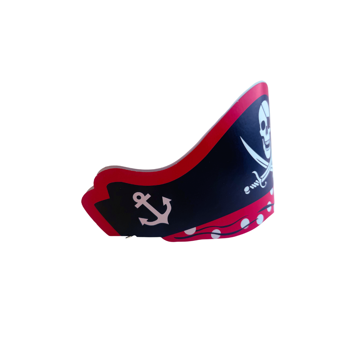 8-pack Pirate themed party adjustable hats product photo 4