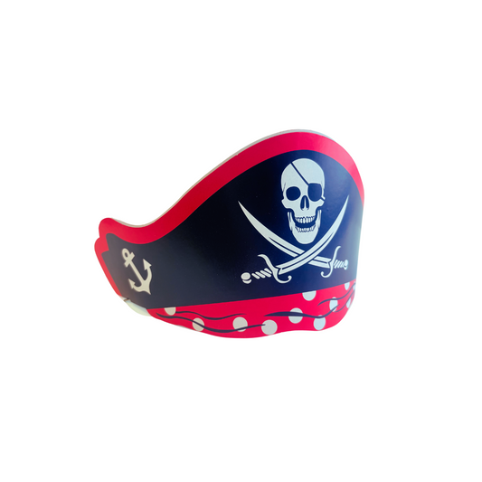 8-pack Pirate themed party adjustable hats product photo