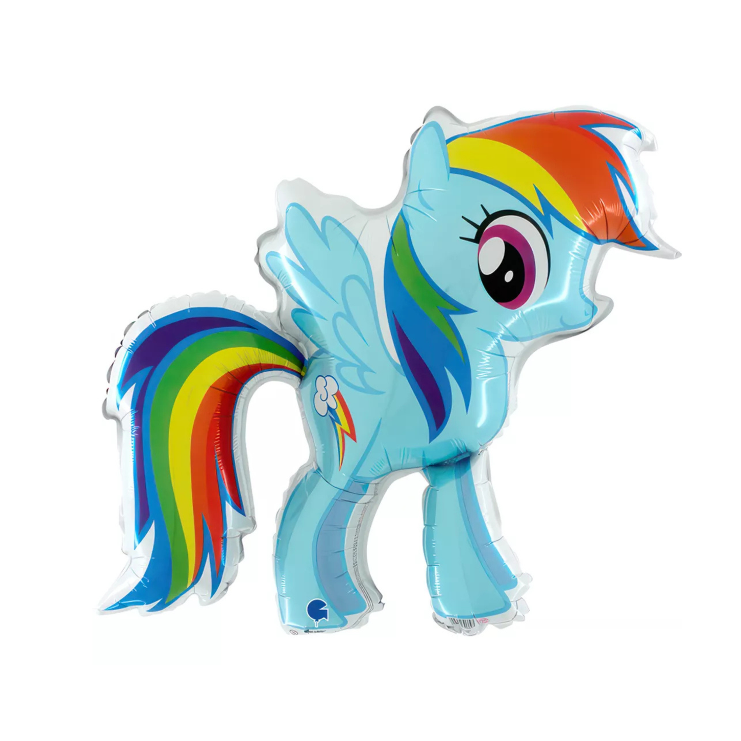 Personalised My Little Pony licensed number balloon display bouquet stack DIY kit