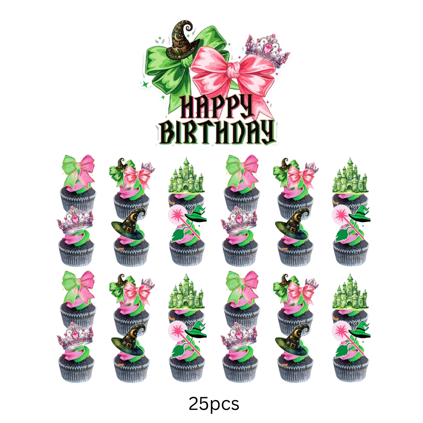 Wicked inspired birthday party decorations - TheLittleStuff