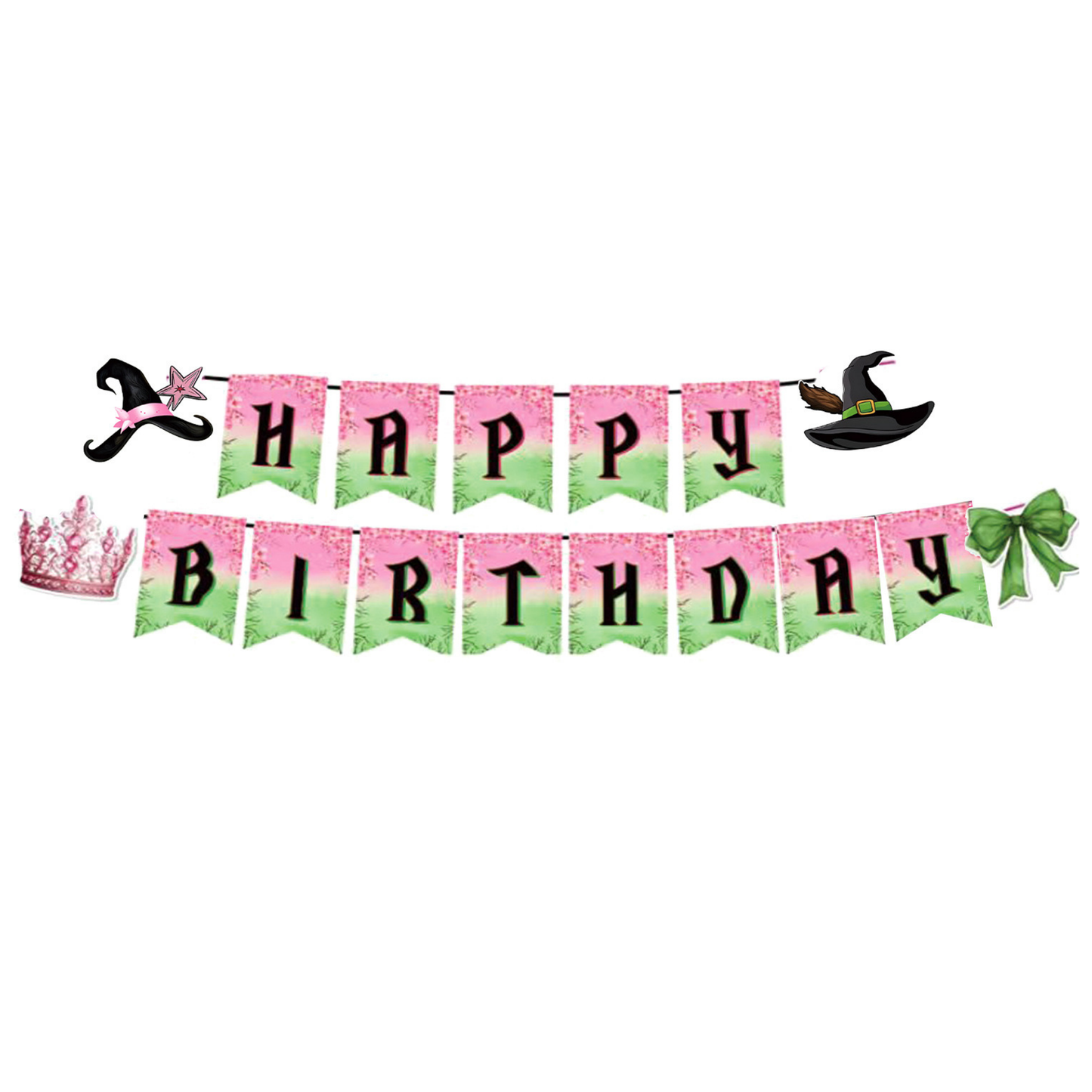 Wicked inspired birthday party decorations - TheLittleStuff