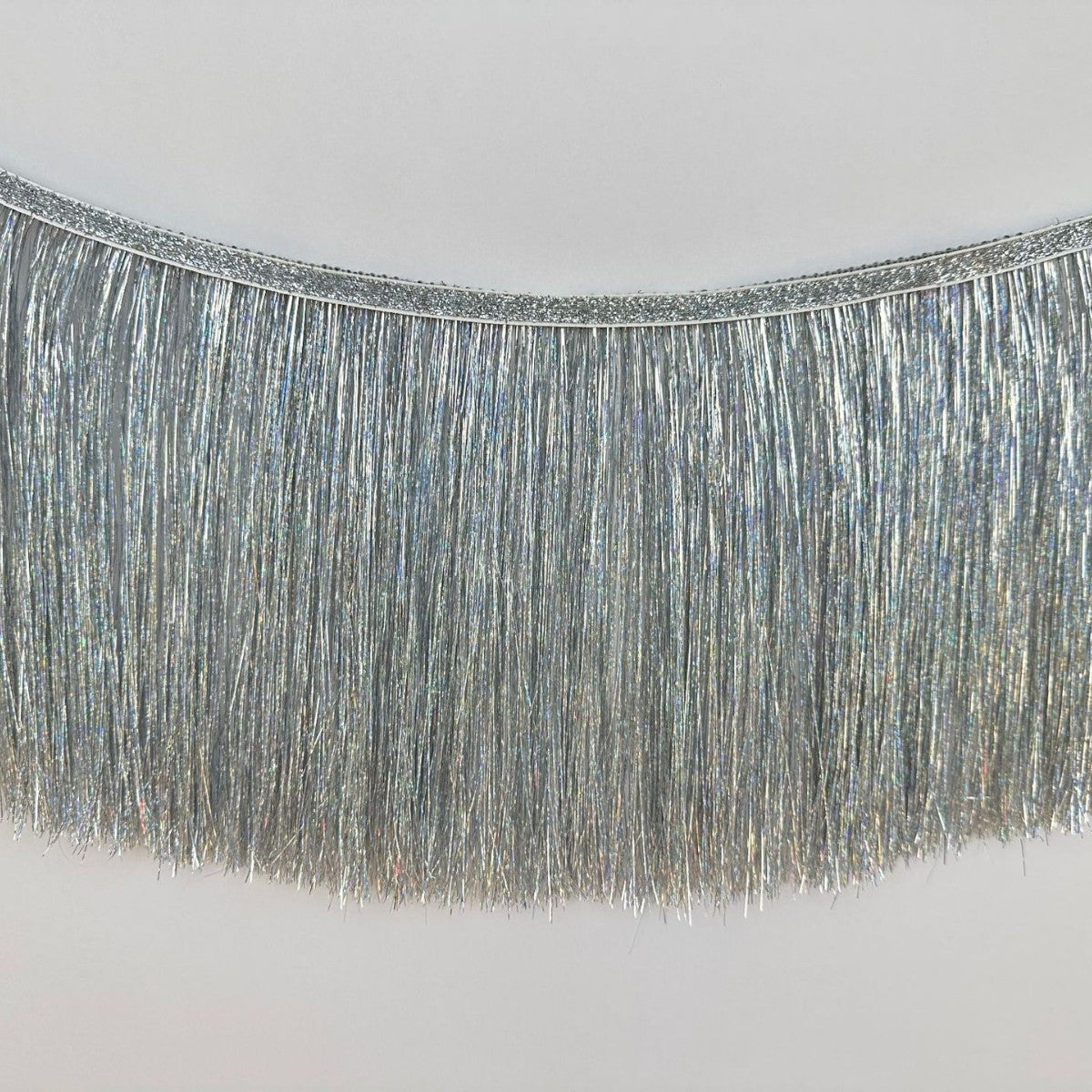 Foil tinsel tassel fringe garland