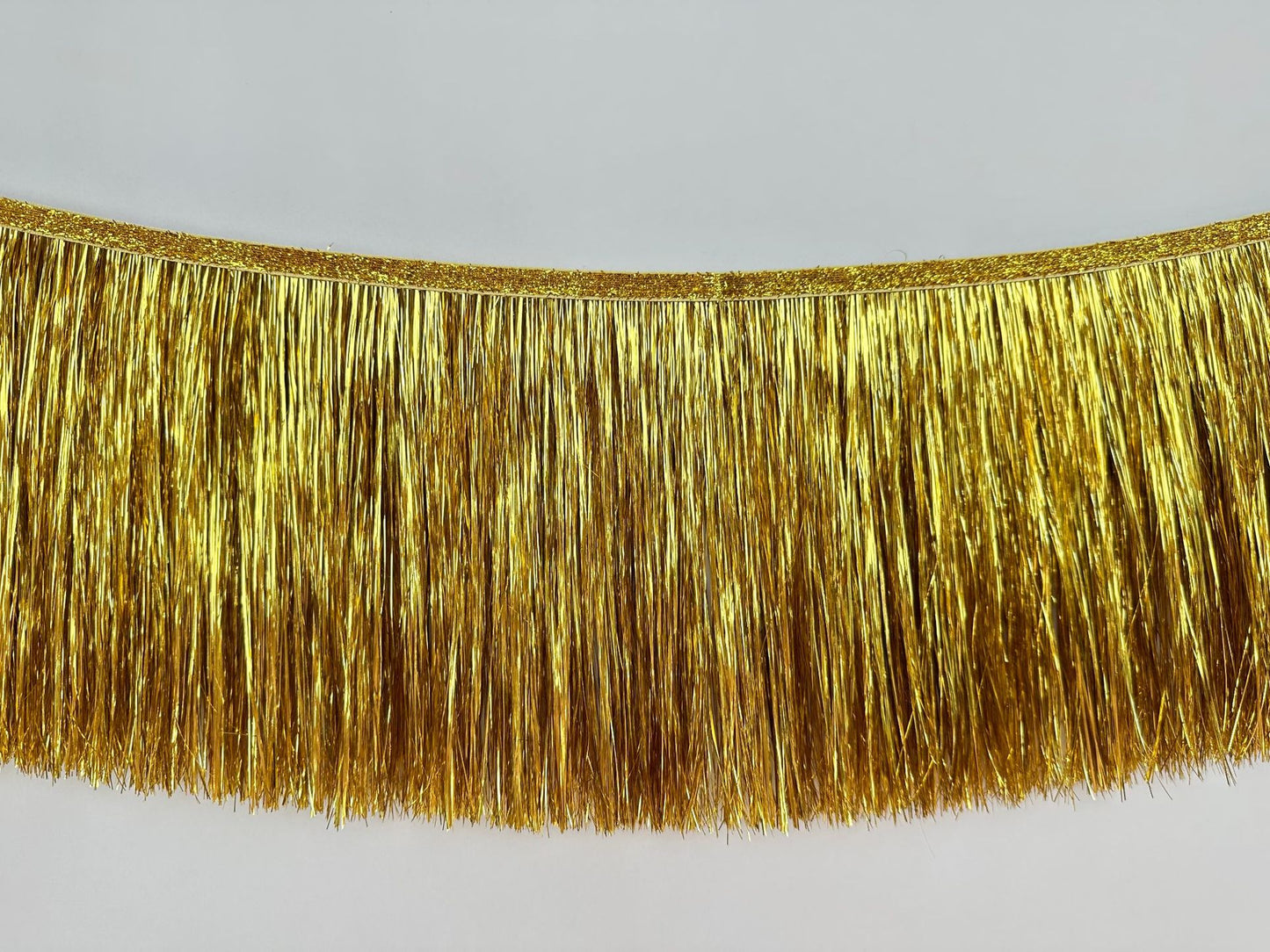 Foil tinsel tassel fringe garland
