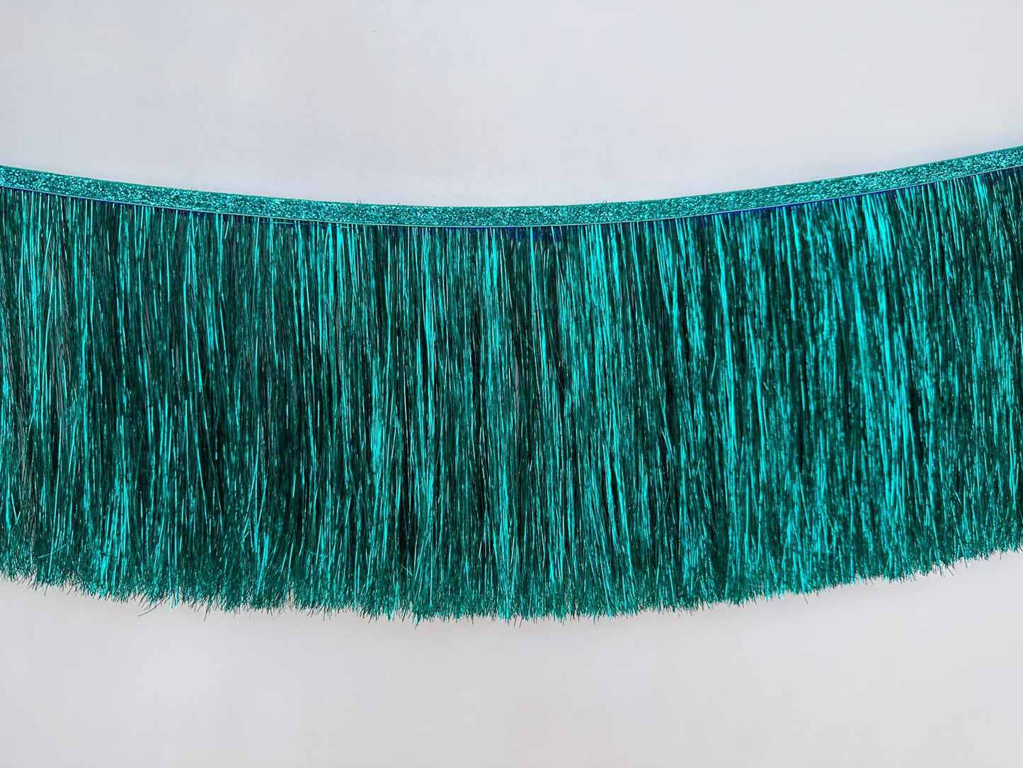 Foil tinsel tassel fringe garland