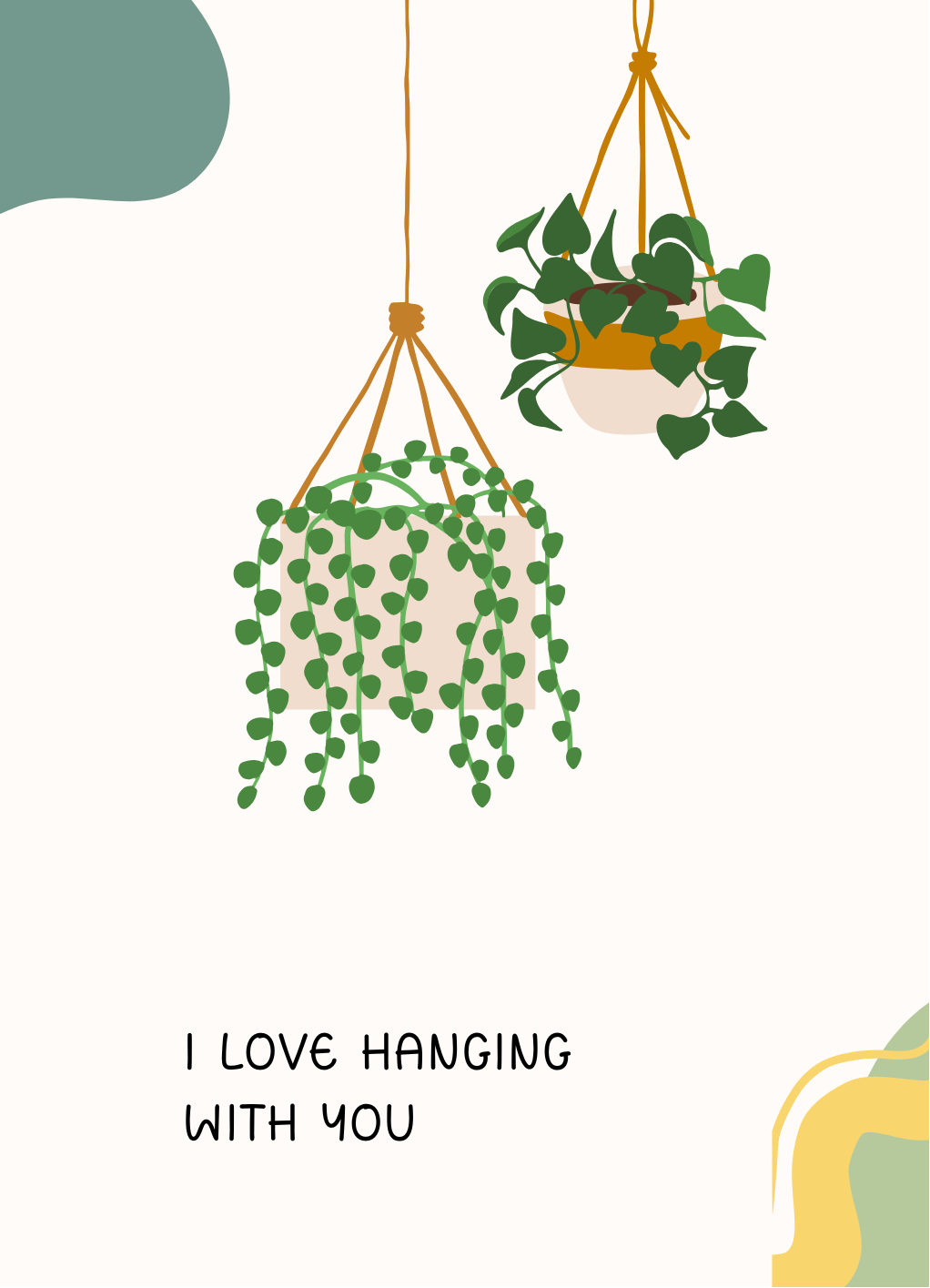 Personalised Hangout birthday Greeting Cards
