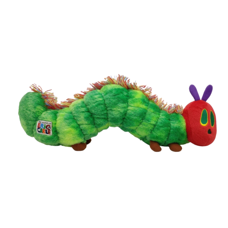 The Very Hungry Caterpillar style plush toy children story book