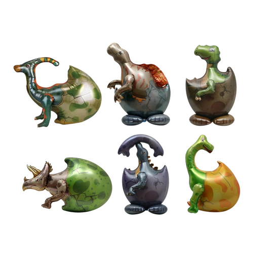 Baby dinosaur in egg foil balloons product photo