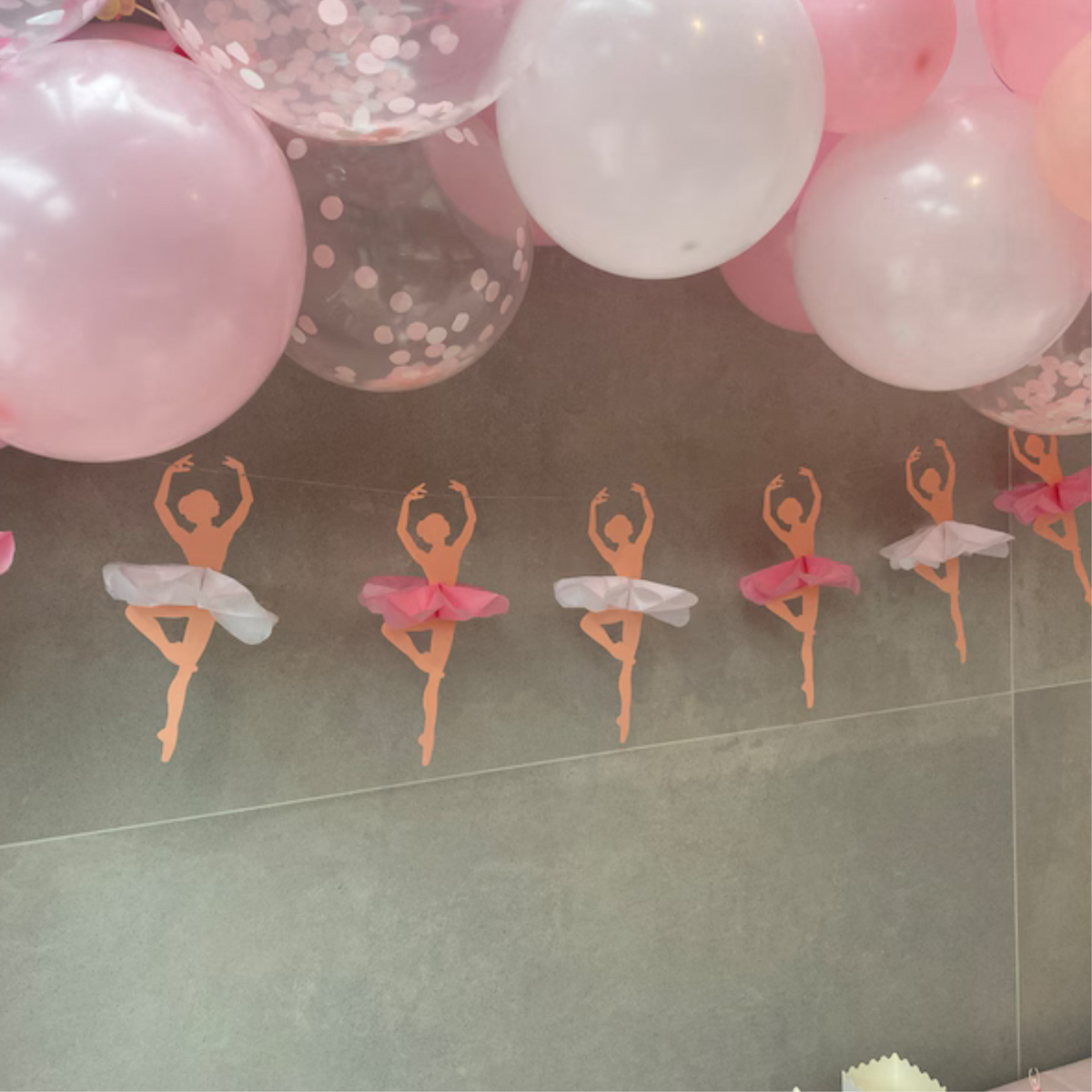 Little Ballerina Dancer Bunting Garland product photo 4