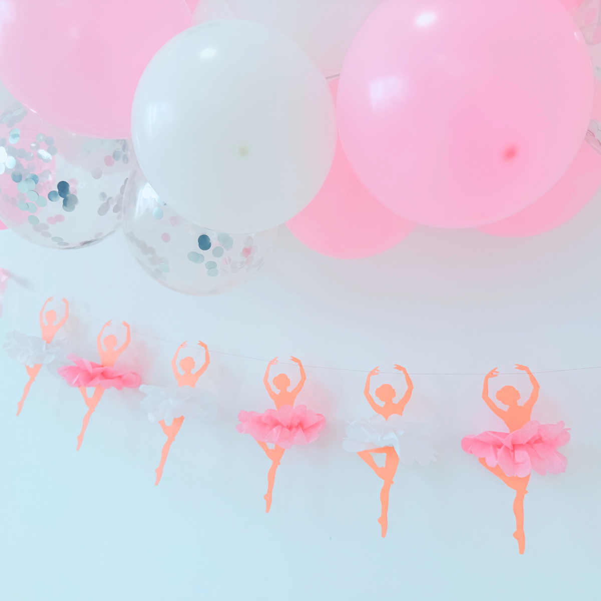 Little Ballerina Dancer Bunting Garland product photo 9
