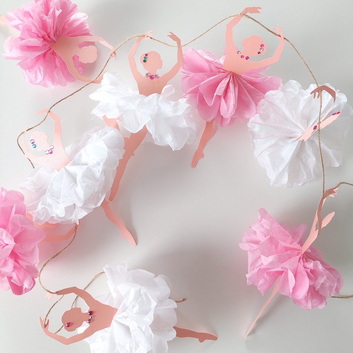 Little Ballerina Dancer Bunting Garland lifestyle photo