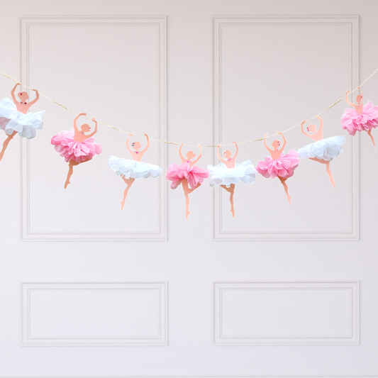 Little Ballerina Dancer Bunting Garland product photo